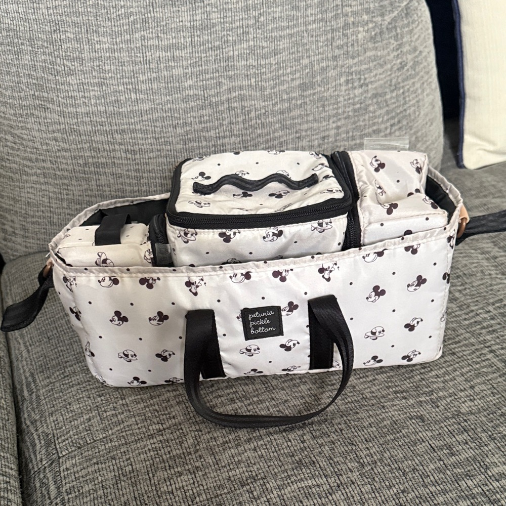Petunia Pickle Classic Mickey Mouse Stroller Organizer